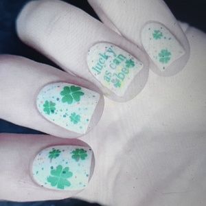 Saint patricks nails